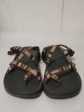 Chaco ZX/2Women’s 9 Outdoor‎ Strappy Sandals Brown Slip On Sandal